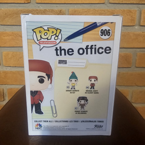 Funko Pop Michael Scott As Classy Santa - The Office - #906