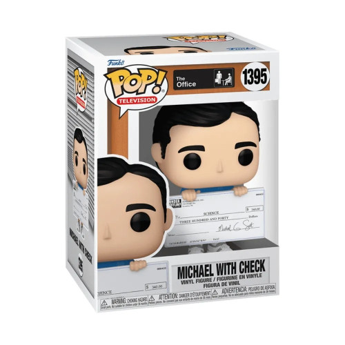 Funko Pop Michael com Cheque - The Office - #1395
