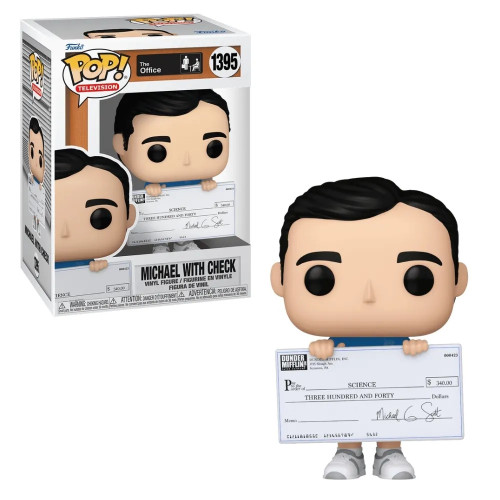 Funko Pop Michael com Cheque-The Office-1395