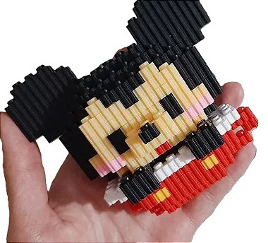 Lego Mickey Cute 3d - Nano Blocos De Montar 577 Pcs - Mickey Mouse - #0