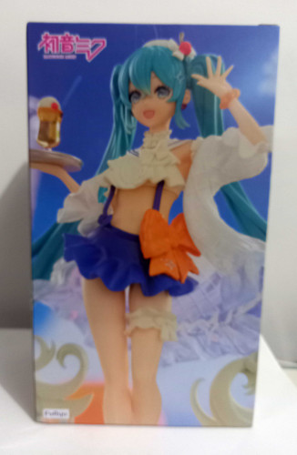 Action Figures Miku Hatsune 18 cm - Vocaloid - Exceed Creative - FuRyu - Vocaloid - #