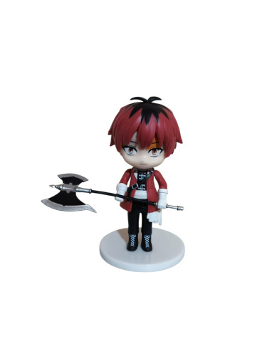 Mini Figure Stark (com Machado) Frieren: Beyond Journey’s End # - Produto Original