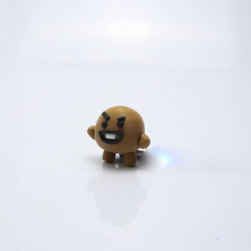 Miniatura BT21 K-Pop Impressão 3D - Shooky BT21 # - Produto Original