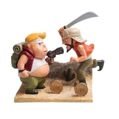 Miniatura Colecionável Marco Rossi Fat Form: Metal Slug X-Metal Slug-