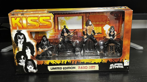 Miniatura KISS Band Set LIMITED EDITION "Super Star Figure Collection" - DELUXE KISS - #