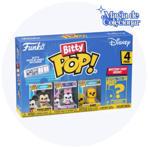 Miniaturas Funko Bitty Pop Disney - Mickey Mouse - 4 Pack!-BITTY POP!-3