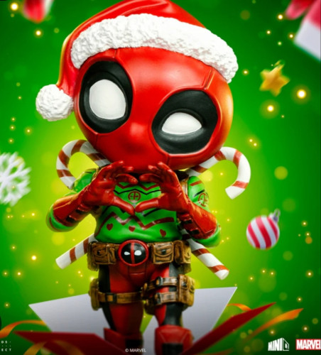 Action Figures Minico Deadpool Holidays Iron Studios-Marvel Studios-