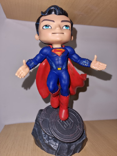 Action Figures Minico Superman (uniforme customizado)-Liga Da Justiça-
