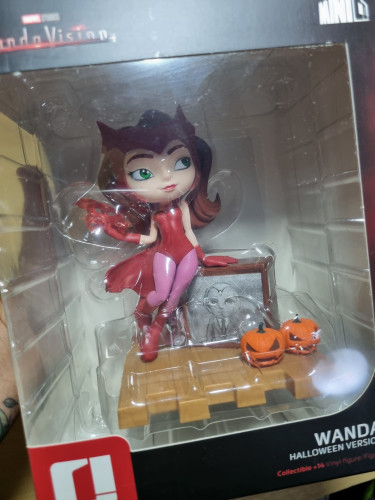 Action Figures Minico Wanda Haloween (Scarlet Witch - Feiticeira Escarlate) - Marvel WandaVision - #