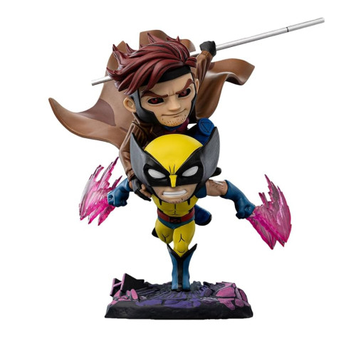Action Figures Minico Wolverine and Gambit-X Men 97-