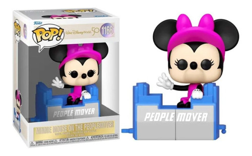 Funko Pop Minnie Mouse On The People Mover #1166-Funko Pop Disney 50 Anos-1166