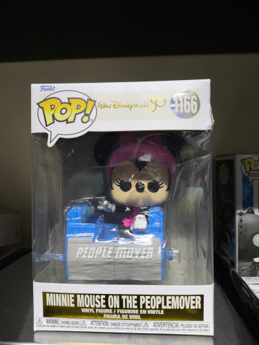 Funko Pop Minnie Mouse On The People Mover #1166 - Funko Pop Disney 50 Anos - #1166