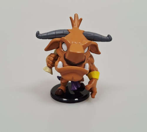 Minotoror Krosmaster Arena Mini Figure Ankama 4,5cm Com Carta Krosmaster Arena # - Produto Original