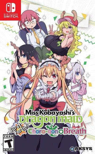 Miss Kobayashi's Dragon Maid - Mídia Física Lacrado-Nintendo Switch-