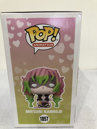 Funko Pop Mitsuri Kanroji exclusivo Hot Topic - Demon Slayer: Kimetsu No Yaiba - #1857