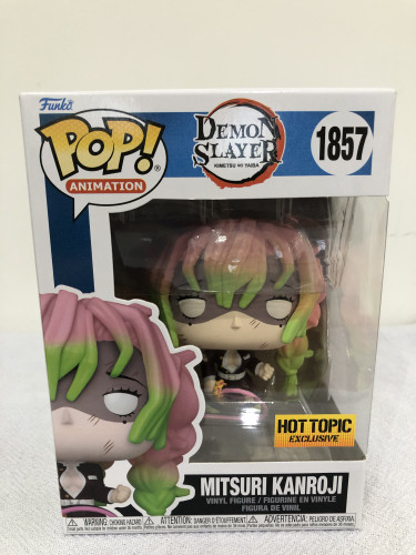Funko Pop Mitsuri Kanroji exclusivo Hot Topic-Demon Slayer: Kimetsu No Yaiba-1857