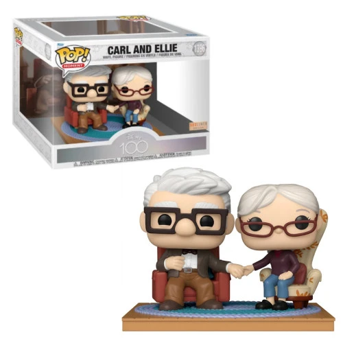 Moment Carl and Ellie - BoxLunch Exclusive (detalhes na caixa) - Disney 100 UP  #1396