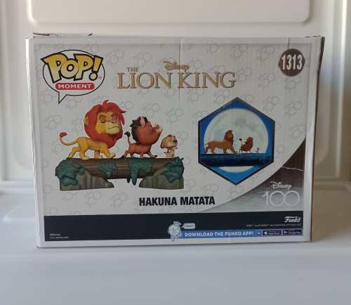 Funko Pop Moment Hakuna Matata Rei Leão - Disney Rei Leao - #1313