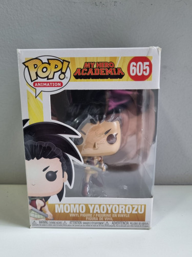 Funko Pop Momo Yaoyorozu - Obs Caixa My Hero Academia #605 - Produto Original