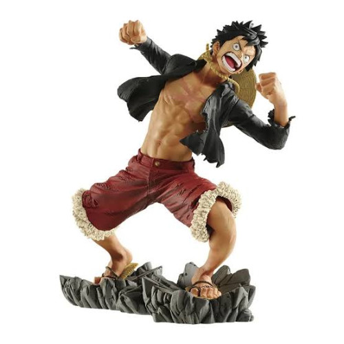 Action Figures Monkey D. Luffy - One Piece - SC X SC Scultures The TAG Team - Original - Ichiban Kuji-One Piece-