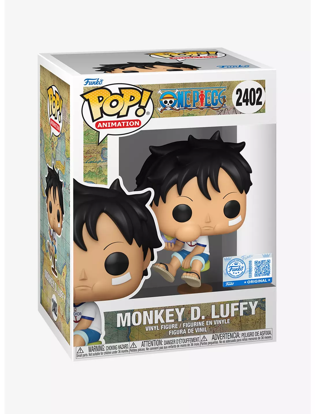 Funko Pop Monkey D. Luffy Exclusivo One Piece #2402 - Produto Original