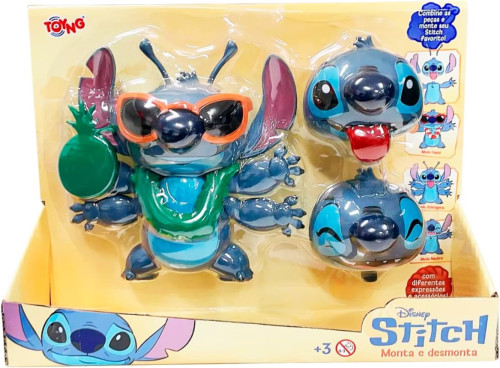 Monta e Desmonta Disney Stitch # - Produto Original
