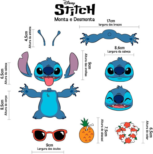  Disney Stitch # - Produto Original