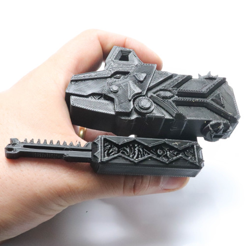 Morfador Dino Thunder - Impressao 3d - Brachiossauro Preto Sólido Power Rangers # - Produto Original