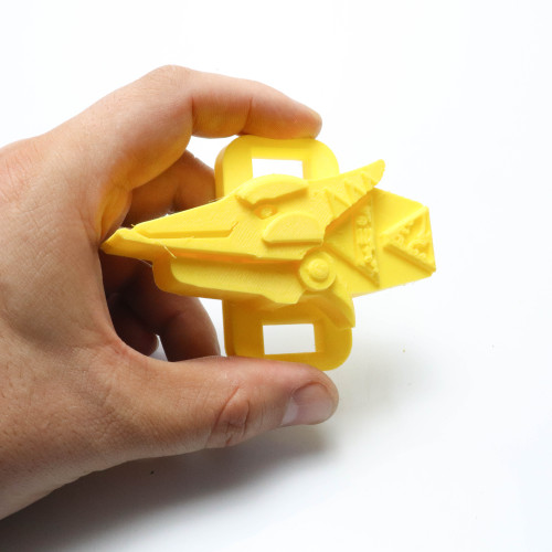 Morfador Dino Thunder - Impressao 3d - Pterodactilo Amarelo Sólido Power Rangers # - Produto Original
