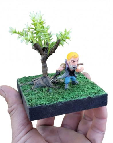 Action Figures Morgan em Cenário diorama "One Peace" - One Piece - #