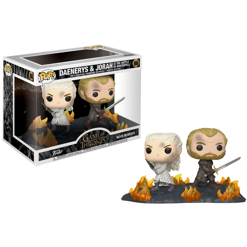 Movie Moments Daenerys & Jorah at The Battle of Winterfell Game Of Thrones #86 - Produto Original