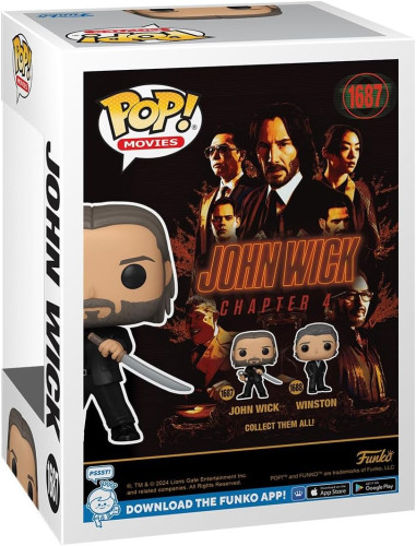Funko Pop Movies: John Wick 4 - John Wick-John Wick-1687