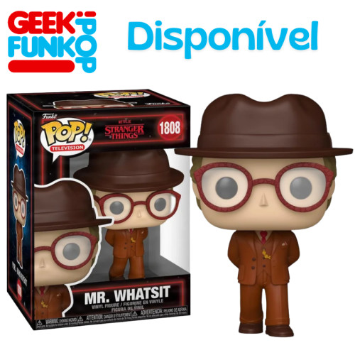 Funko Pop - Mr. Whatsit Senhor Fulano Stranger Things #1808 - Produto Original
