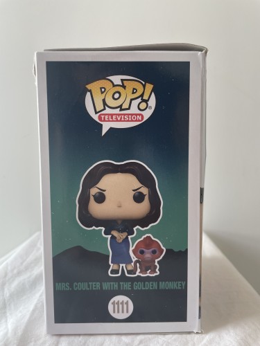 Funko Pop Mrs. Coulter With The Golden Monkey (Caixa Danificada) - His Dark Materials - #1111