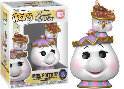 Mrs. Potts With Chip The Beauty & The Beast #1824 - Produto Original
