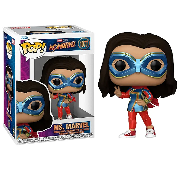 Funko Pop Ms. Marvel-MISS MARVEL-1077