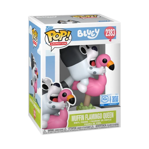 Funko Pop Muffin Flamingo Queen Exclusivo - Bluey  #2383