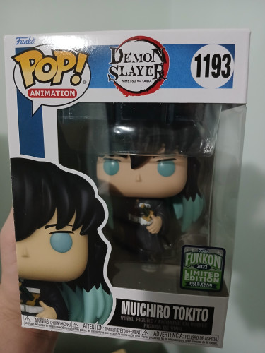 Funko Pop Demon Slayer Muichiro Tokito ( Selo Do Evento Presencial)-Demon Slayer-1193