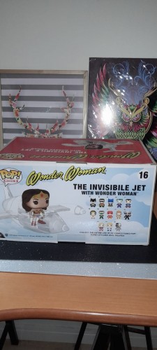 Funko Pop Mulher Maravilha - Jato Invisível - Dc Comics - #16