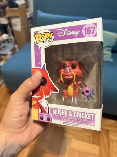  Disney Mulan #167 - Produto Original