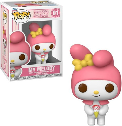 Funko Pop My Melody com Sorvete, Hello Kitty, Sanrio-Hello Kitty-91