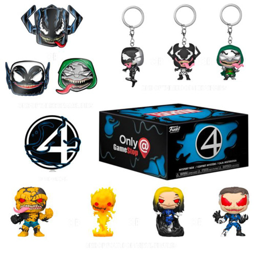 Funko Pop Mystery Box- Venomized Fantastic Four-Marvel-1