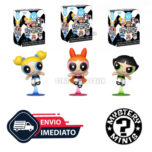 Mystery Minis Meninas Super Poderosas 3x Cartoon Network #00 - Produto Original