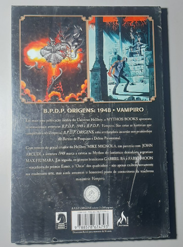 B.P.D.P Origens: 1948 Vampiro - Hellboy - #Única