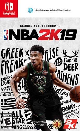 NBA 2k19 Switch Usado Mídia Física Americano (sem Caixa)-Nintendo Switch-