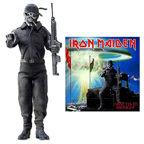 NECA Iron Maiden 2 Minutes to Midnight Eddie Clothed Action Figure-Iron Maiden-