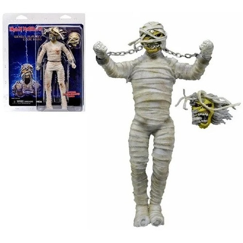 Neca Iron Maiden Eddie (mummy) World Slavery Tour 84-85 Clothed 8" Action Figure-Iron Maiden-