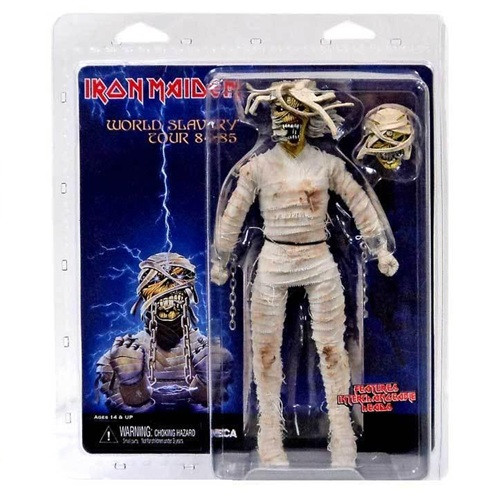 Neca Iron Maiden Eddie (mummy) World Slavery Tour 84-85 Clothed 8" Action Figure - Iron Maiden - #