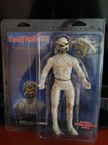 Neca Iron Maiden Eddie (mummy) World Slavery Tour 84-85 Clothed 8" Action Figure - Iron Maiden - #