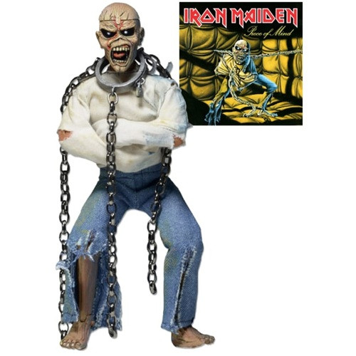 NECA Iron Maiden Eddie (Piece Of Mind) 8" Clothed Action Figure-Iron Maiden-